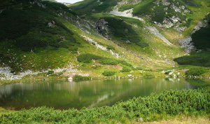 Lacul Lala Mare Muntii Rodnei foto Lucian Claudiu Grapini