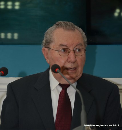 Iosif Țon la Centenarul Ioanid&Carman - dec 2012