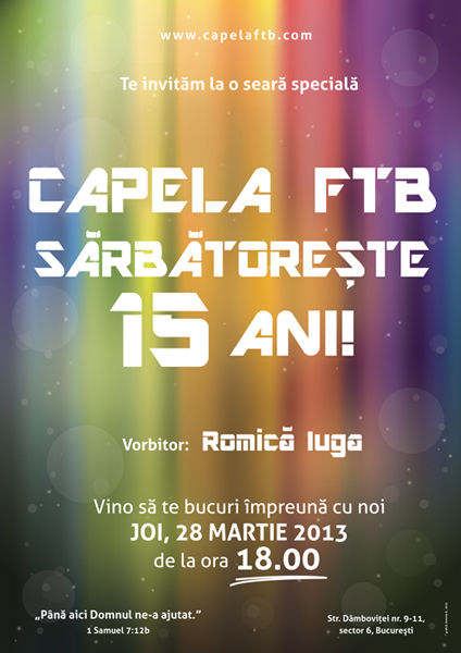 Capela FTB 15 ani