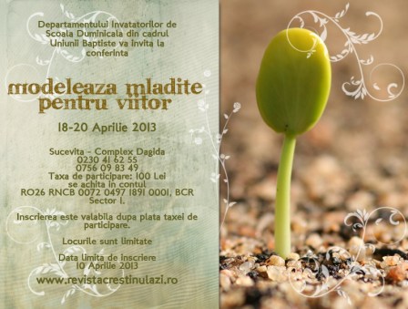 Conferinta cu invatatorii de scoala duminicala Sucevita 2013