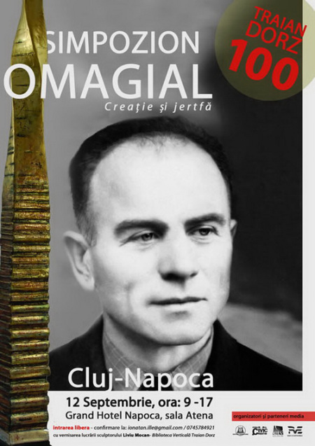 Afiș simpozion Traian Dorz-  Cluj-Napoca 2013