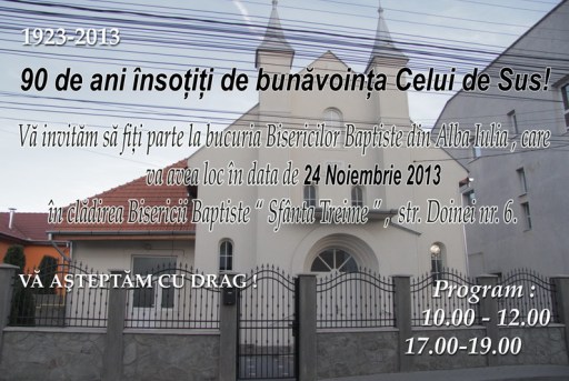 Alba  Iulia-24 noi 2013 serbare 90 de ani