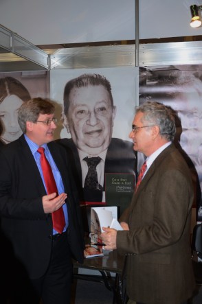 Daniel Mariș și Viorel Achim la Gaudeamus 2013