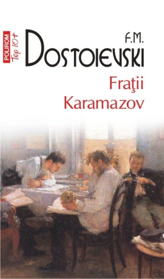 F. M.Dostoievski, Fratii Karamazov (copertă carte)