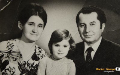 Iosif Țon împreună cu familia (1974)