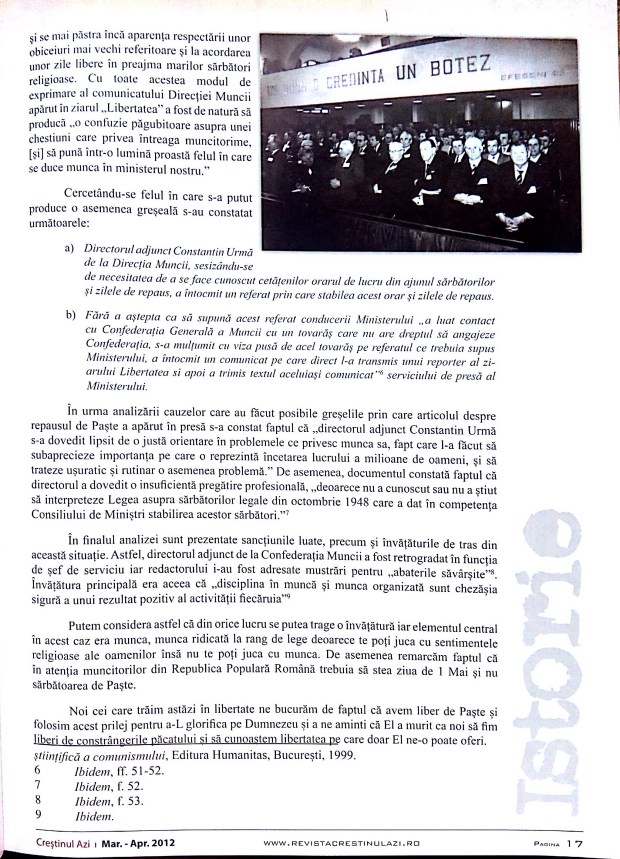 Sărbătoarea Paștelui în atenția organelor de partid_3