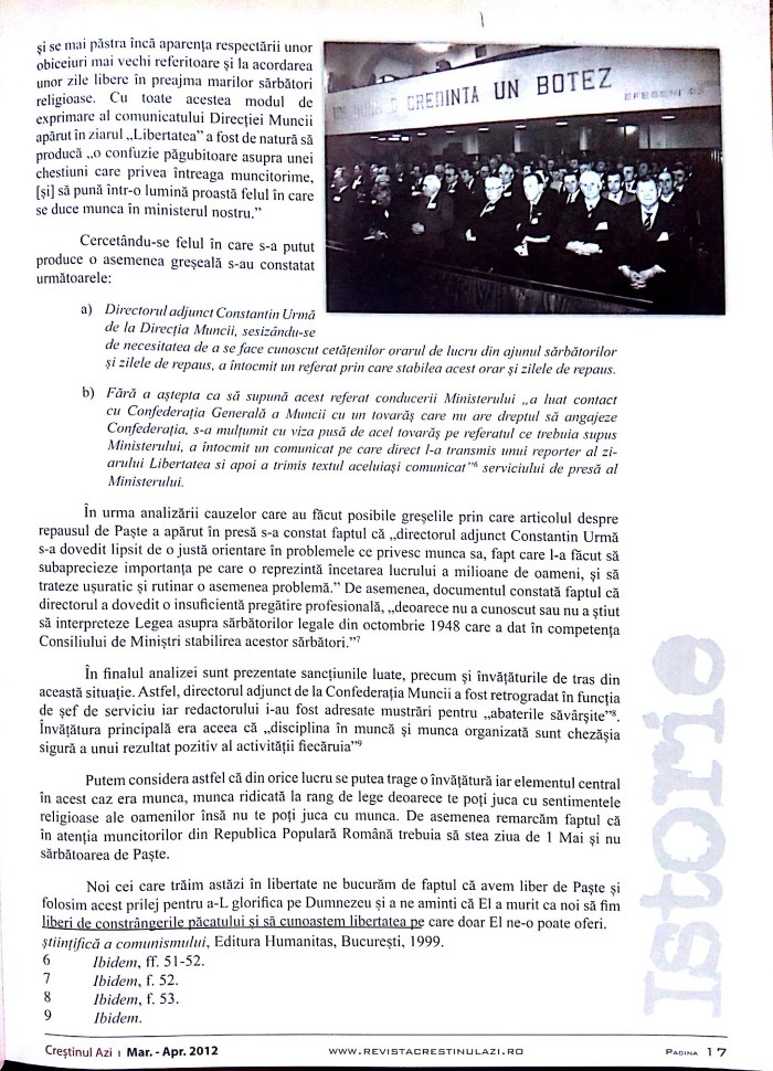 Sărbătoarea Paștelui în atenția organelor de partid_3