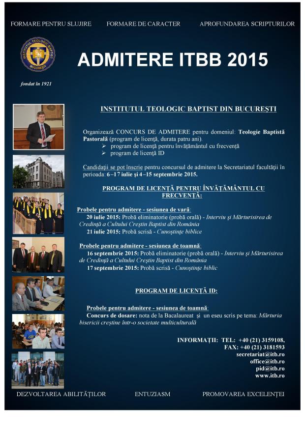 ITBB AdmitereA4-2015
