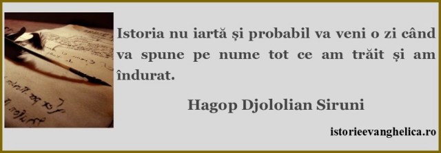 Siruni - Istoria nu iartă