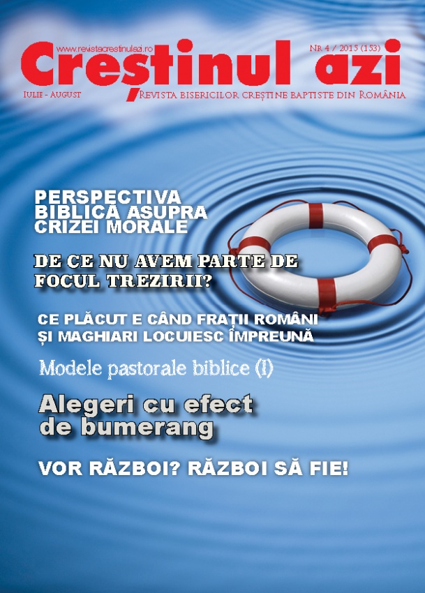 Revista Crestinul Azi - nr. 4 august 2015