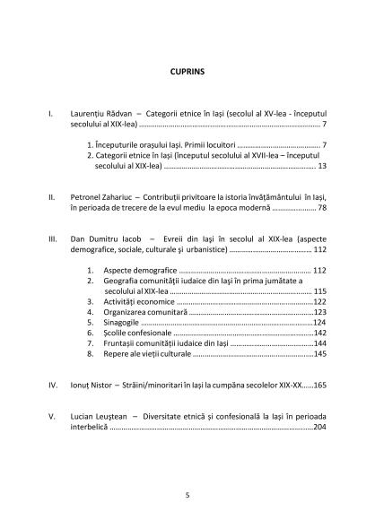 Iasi-oras al diversitatii_Ars Longa_2015_Cuprins_p5