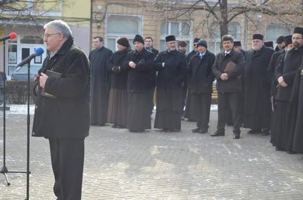 Pastor, Timotei Rusu la Deva (ianuarie 2016) Facebook Petru Mărginean